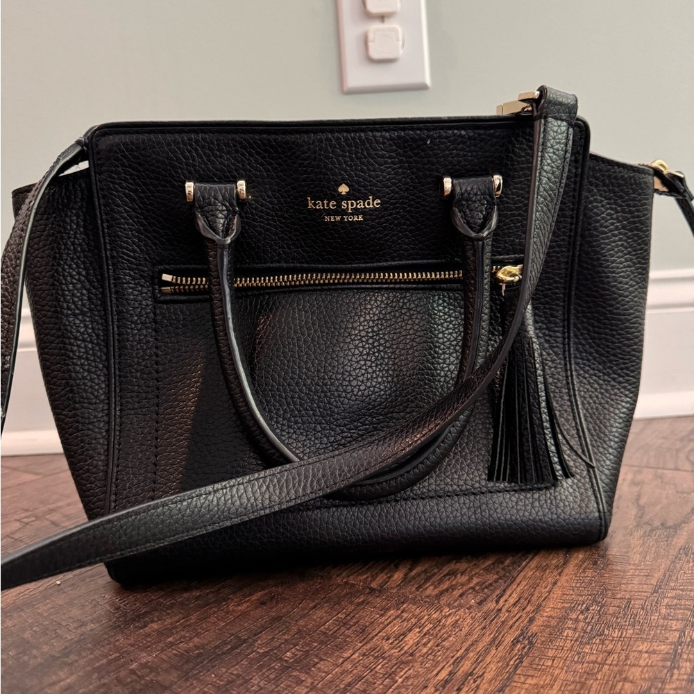 Kate Spade Black Leather Women's Bag